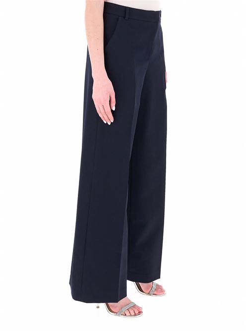 Pantaloni palazzo con doppio cintone. LIU JO | WA6099TS896/9391A